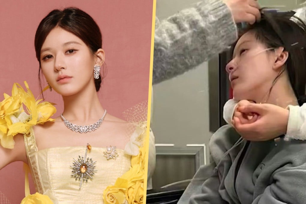 Chinse actress Rosy Zhao has broken her silence on claims that she was verbally and physically abused by her talent agency. Photo: SCMP composite/Weibo/Douyin