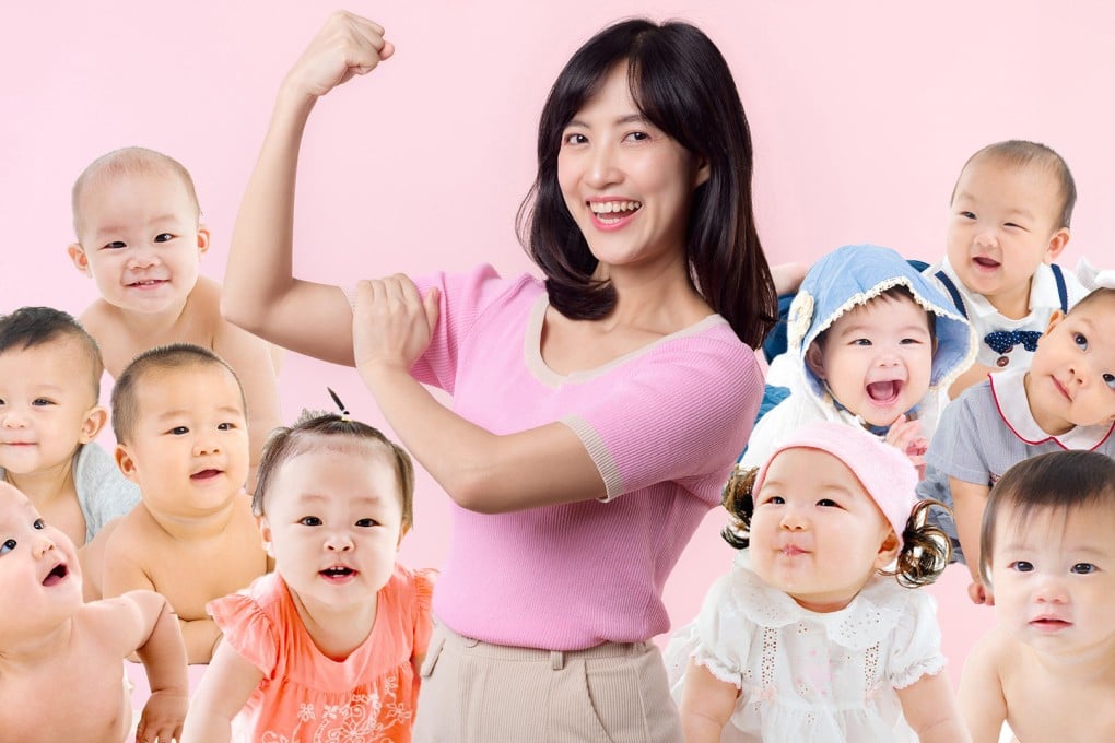An academic in China has come under fire for claiming women who have 10 children can live to be 100 years old. Photo: SCMP composite/Shutterstock