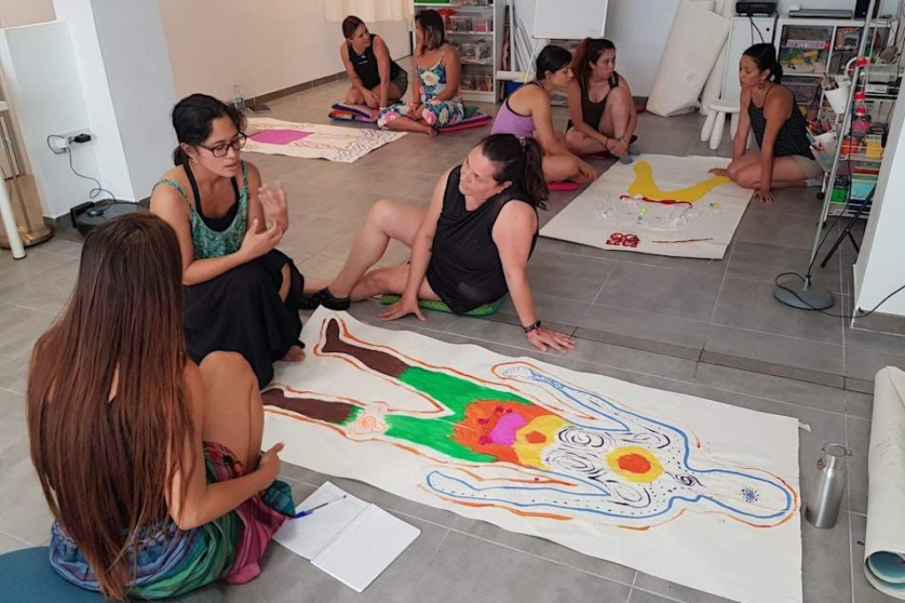Somatic body mapping allows you to take a deep dive into your unconscious mind, according to Adriana Reixach Garcia, who will lead a workshop about it in Hong Kong on January 4. Photo:  Instagram.com/mybodytalksnow/