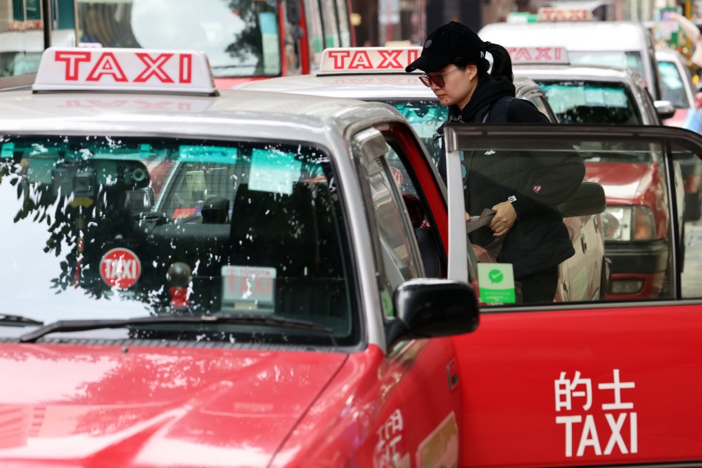 A passenger gets into a cab at a taxi stand along Canton Road in Tsim Sha Tsui. The government issued five taxi fleet licences five months ago in an effort to improve the industry’s service quality. Photo: Jelly Tse