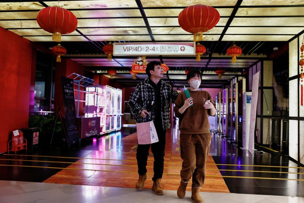 China’s cinemas saw diminished attendance numbers in 2024 in an increasingly saturated entertainment market. Photo: Reuters