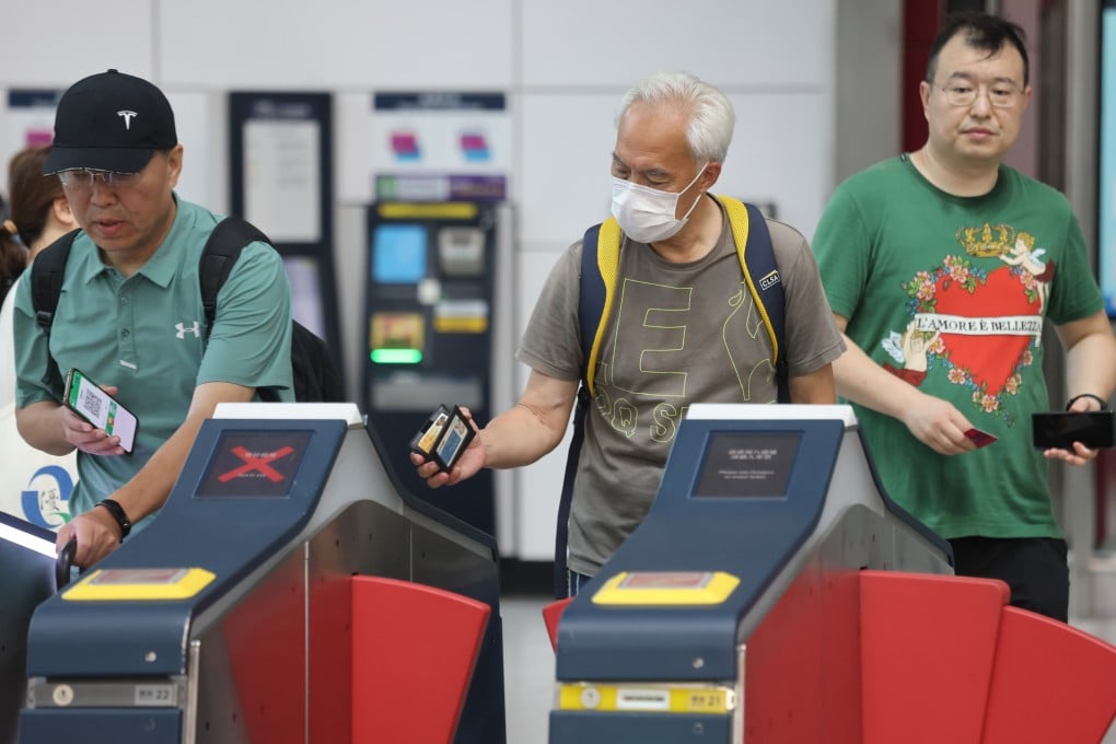 Under the scheme, residents aged 60 or above and people with disabilities only need to pay HK$2 for certain public transport services. Photo: Jonathan Wong