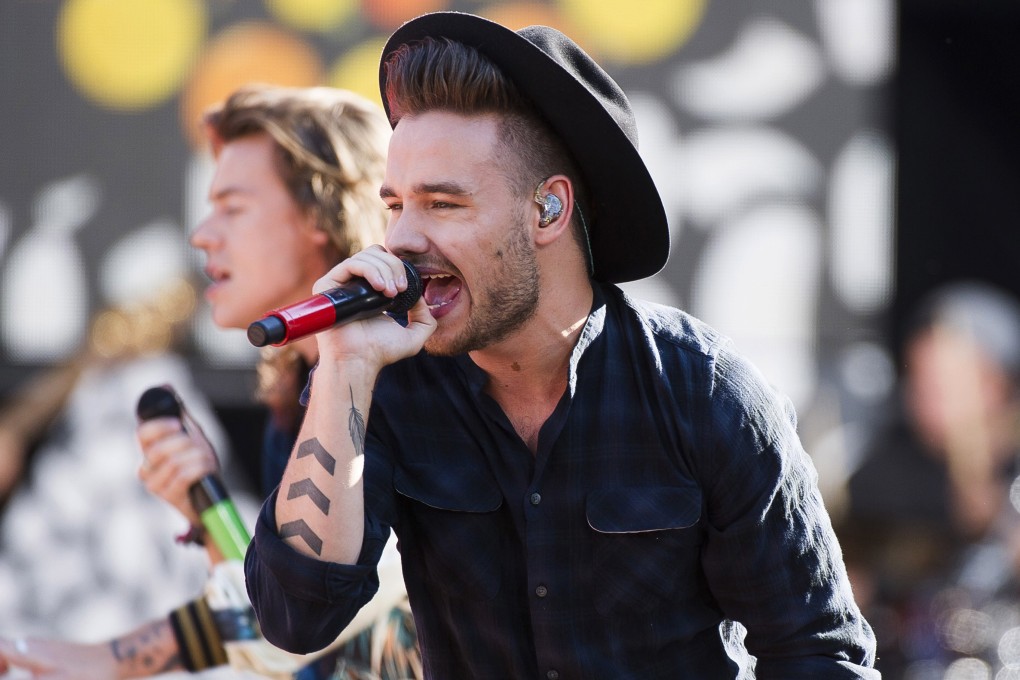 British singer Liam Payne in 2015. Payne died in October after falling from a hotel balcony in Argentina. Photo: AP