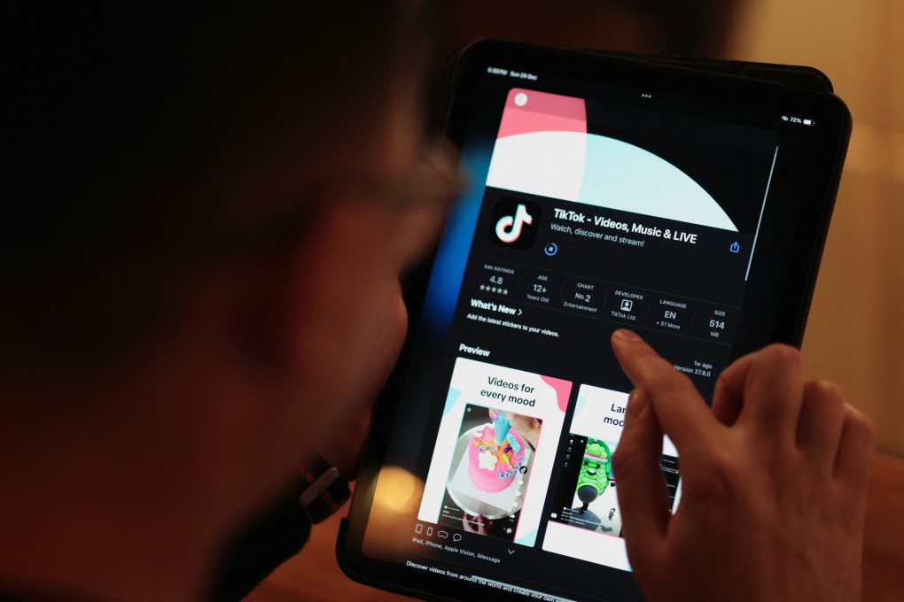 The short-video app TikTok has some 170 million users in the US, where it faces a ban unless it is sold to a non-Chinese buyer. Photo: Reuters
