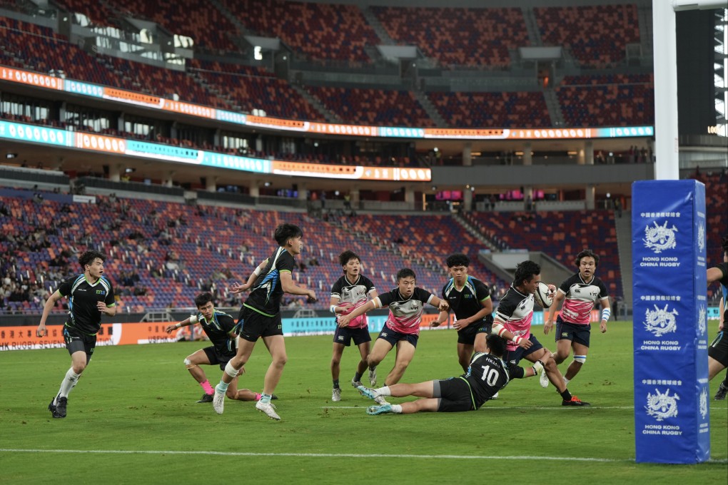 The university rugby sevens competition takes place at the new Kai Tak Stadium on Sunday. Photo: Sam Tsang