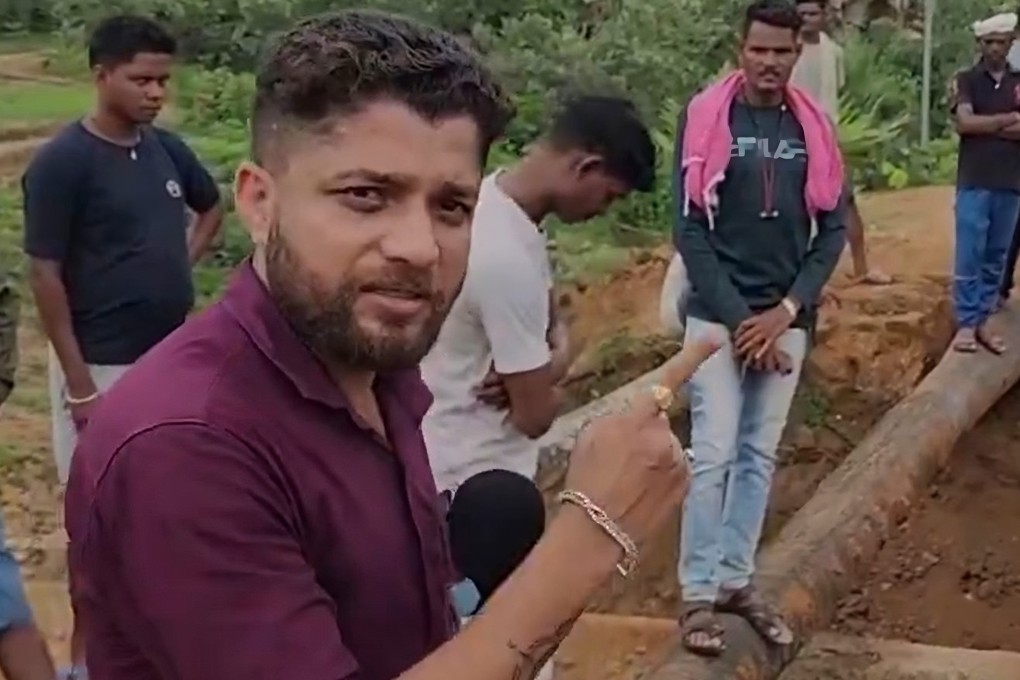 Freelance journalist Mukesh Chandrakar, whose battered body was found stuffed inside a septic tank in India’s central Chhattisgarh state on Friday. Photo: X/newt0nlaws