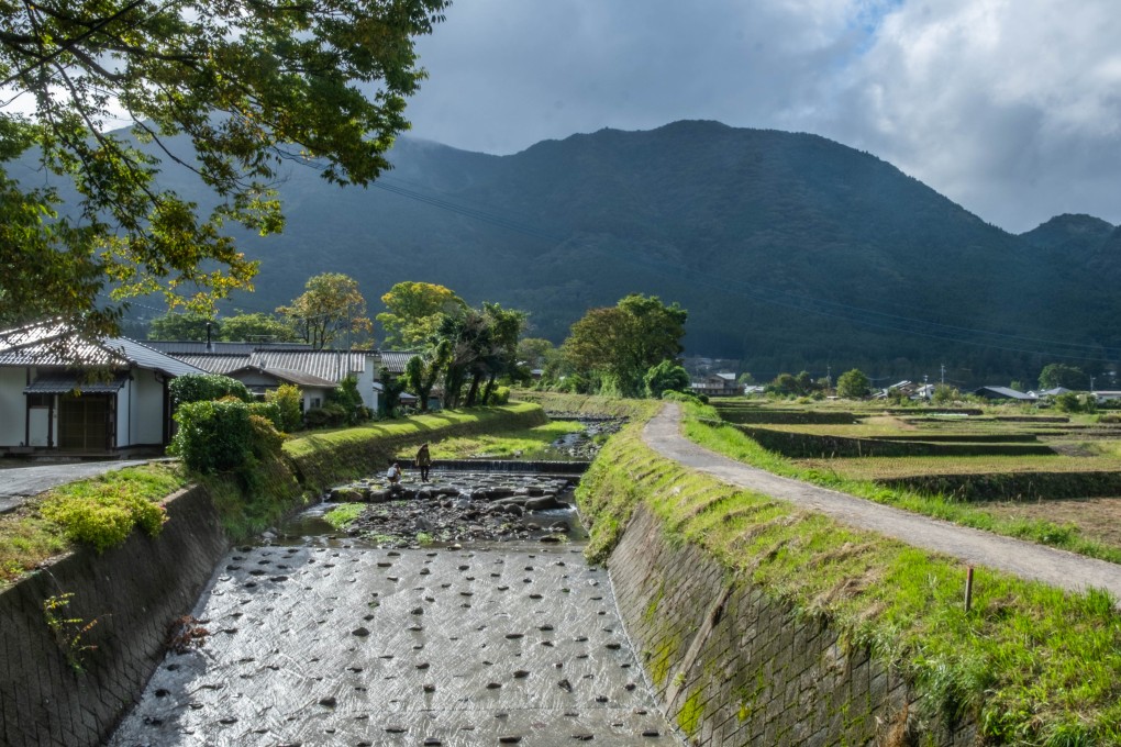 An autumn morning in Yufuin in the hills of Kyushu, Japan. A drive across the island on the Yamanami Highway affords breathtaking views and plenty of chances for hot-spring baths. Photo: Sam Evans