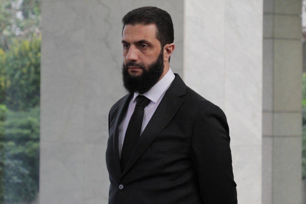 Syrian leader Abu Mohammed al-Golani waits to welcome a Ukrainian delegation in Damascus, Syria, on December 30. The world has been beating a path to his door. Photo: Reuters