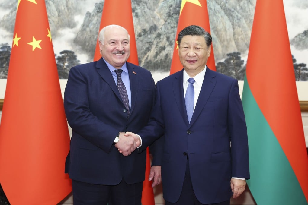 Chinese President Xi Jinping meets Belarus President Alexander Lukashenko in Beijing, China, on December 4, 2023. Photo: Xinhua