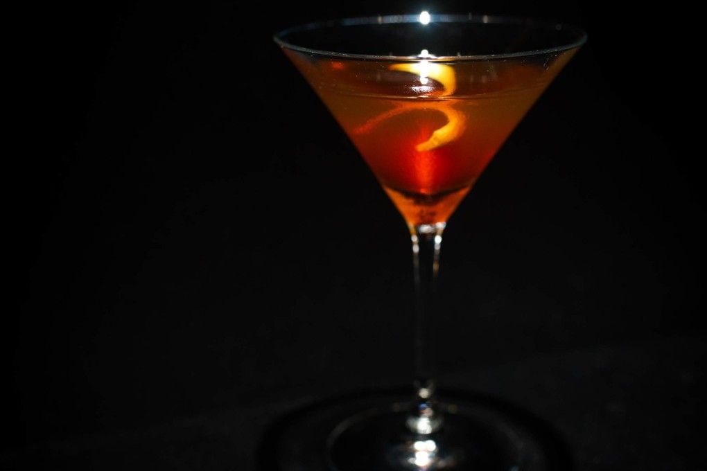 The Cigarette cocktail at Hong Kong’s Bar De Luxe. Photo: Handout