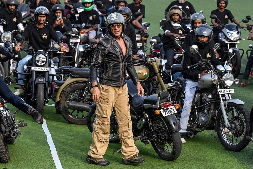 Bollywood actor Akshay Kumar promotes his upcoming war film Sky Force in Mumbai on January 5. Photo: AFP