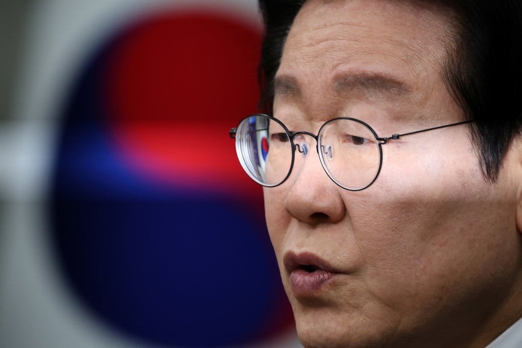 If South Korea’s opposition Democratic Party leader, Lee Jae-myung, takes over the presidency, it could lead to closer ties to Beijing. Picture: Reuters