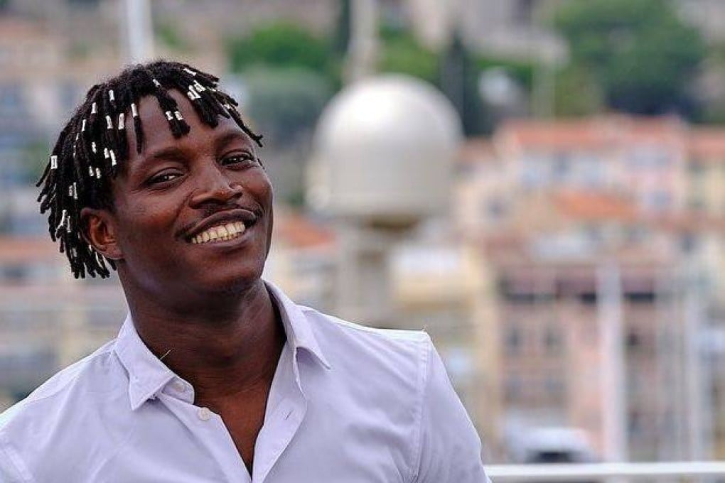 The star of Souleymane’s Story, Abou Sangare, at the Cannes Film Festival where he won a best actor award. Facin deportation, he has been granted a work permit in France. Photo: Instagram/cineuropa.official
