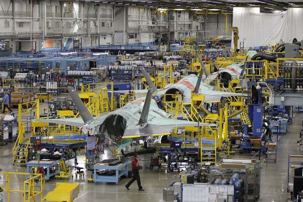 A Lockheed Martin factory in west Fort Worth, Texas. Photo: TNS