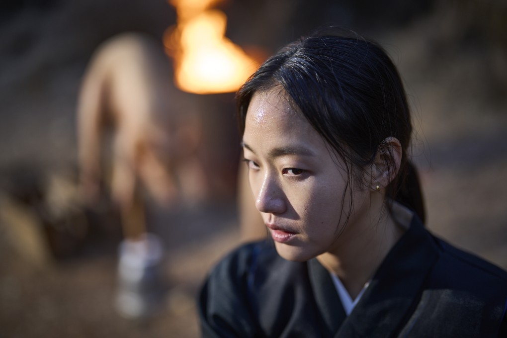 Kim Go-eun in a still from Korean box-office smash Exhuma, which leads the field at this year’s Asian Film Awards with 11 nominations.