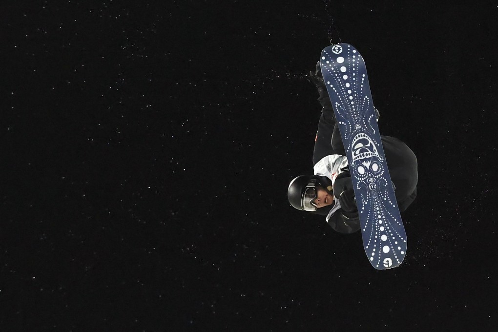 Yang Wenlong won his first FIS Snowboard Big Air World Cup gold in Austria. Photo: Getty Images