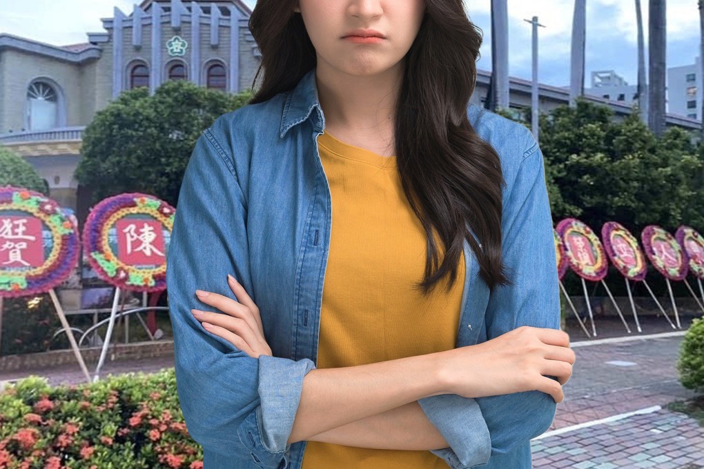 A teacher in Taiwan has sued a rival educator for emotional distress after she was sent funeral wreaths at her new place of work. Photo: SCMP composite/Shutterstock/ettoday.net