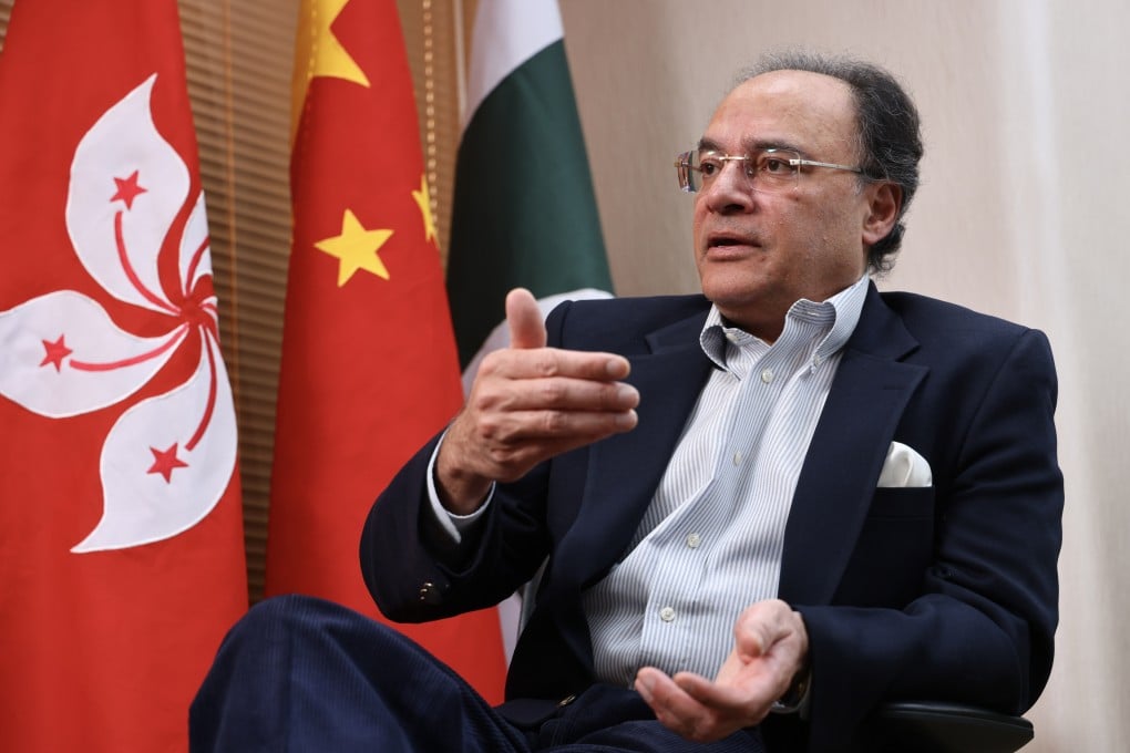 Muhammad Aurangzeb, the Pakistani finance minister, is in Hong Kong for the Asian Financial Forum. Photo: Dickson Lee