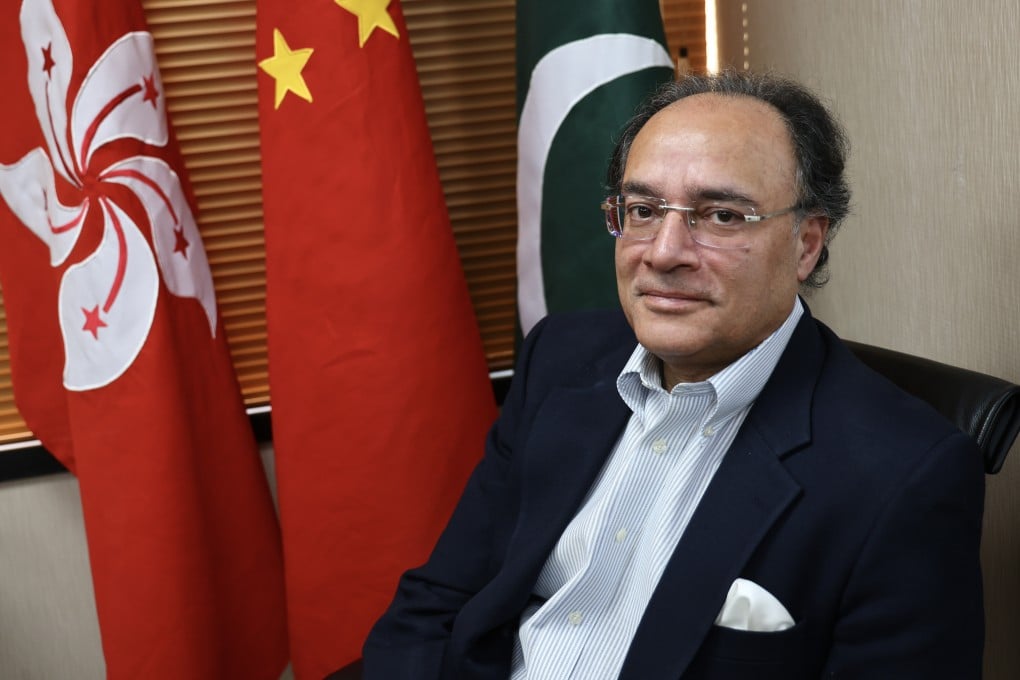 Pakistan’s finance minister, Muhammad Aurangzeb, says his country aims to tap China’s capital markets by issuing panda bonds as soon as June. Photo: Dickson Lee