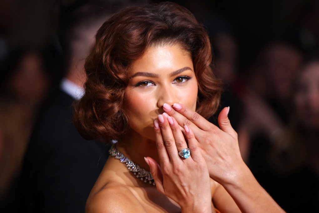 Zendaya is one of many celebrities embracing bobs and finger waves, channelling the allure of the art deco era in fresh ways. Photo: Reuters