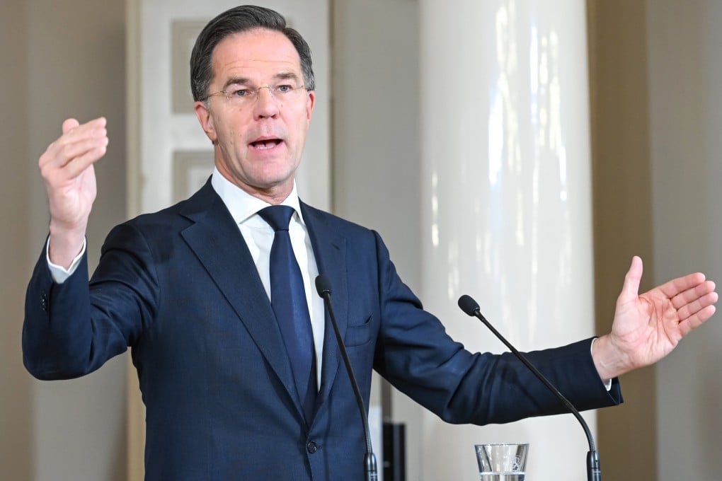 Nato Secretary General Mark Rutte speaks during the Baltic Sea Nato Allies Summit in Helsinki, Finland. Photo: EPA-EFE