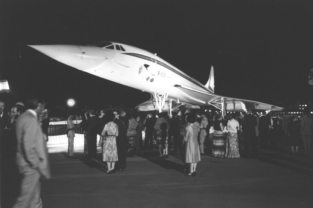 The Concorde at Kai Tak airport in 1976. Photo: SCMP