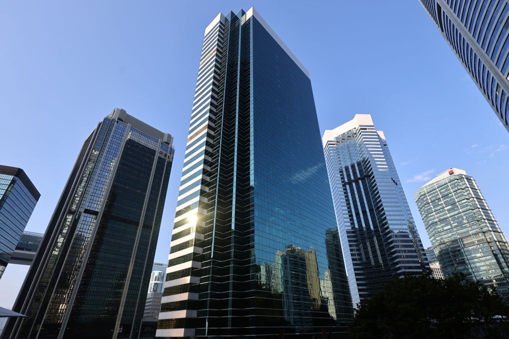 One Pacific Place in Admiralty. The office of Carrie Lam Cheng Yuet-ngor, former Chief Executive, is located on the eighth floor of the building. Photo: Dickson Lee