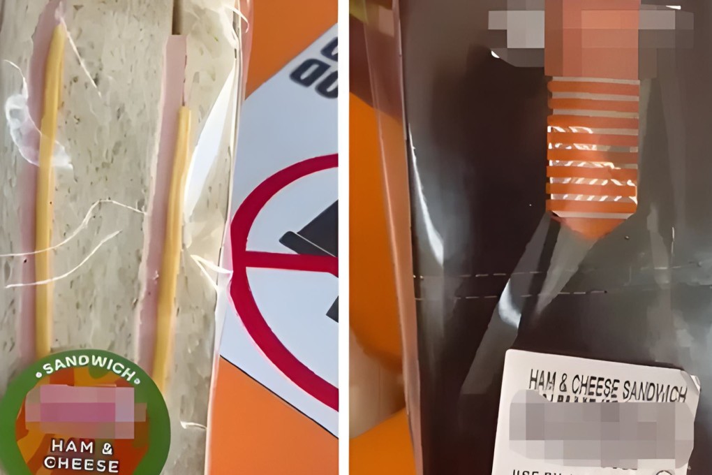 Authorities said the company that produced the ham and cheese sandwich did not have a halal certification licence. Photo: Reddit/abdulsamri89