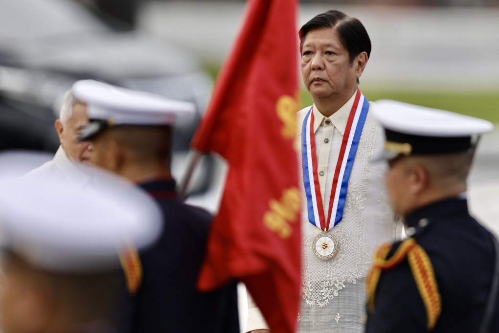 Philippines’ President Ferdinand Marcos Jnr on “expressed optimism in maintaining the strong and dynamic relationship” with the US – particularly on economics, defence and security. Photo: EPA-EFE
