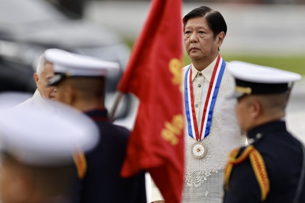 Philippines’ President Ferdinand Marcos Jnr on “expressed optimism in maintaining the strong and dynamic relationship” with the US – particularly on economics, defence and security. Photo: EPA-EFE