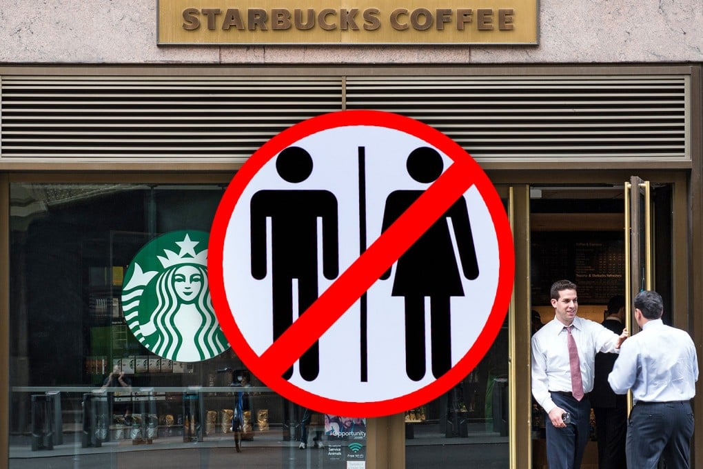 A move by United States outlets of the Starbucks coffee chain to ban non-paying customers from access to toilets has sparked fears about a similar policy being introduced in China. Photo: SCMP composite/Shutterstock