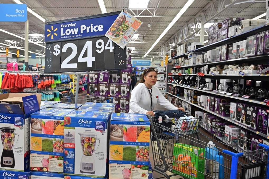 A woman shops at a store in Rosemead, California, in 2019 amid price hikes induced by the first Trump administration’s tariffs on China. Photo: AFP