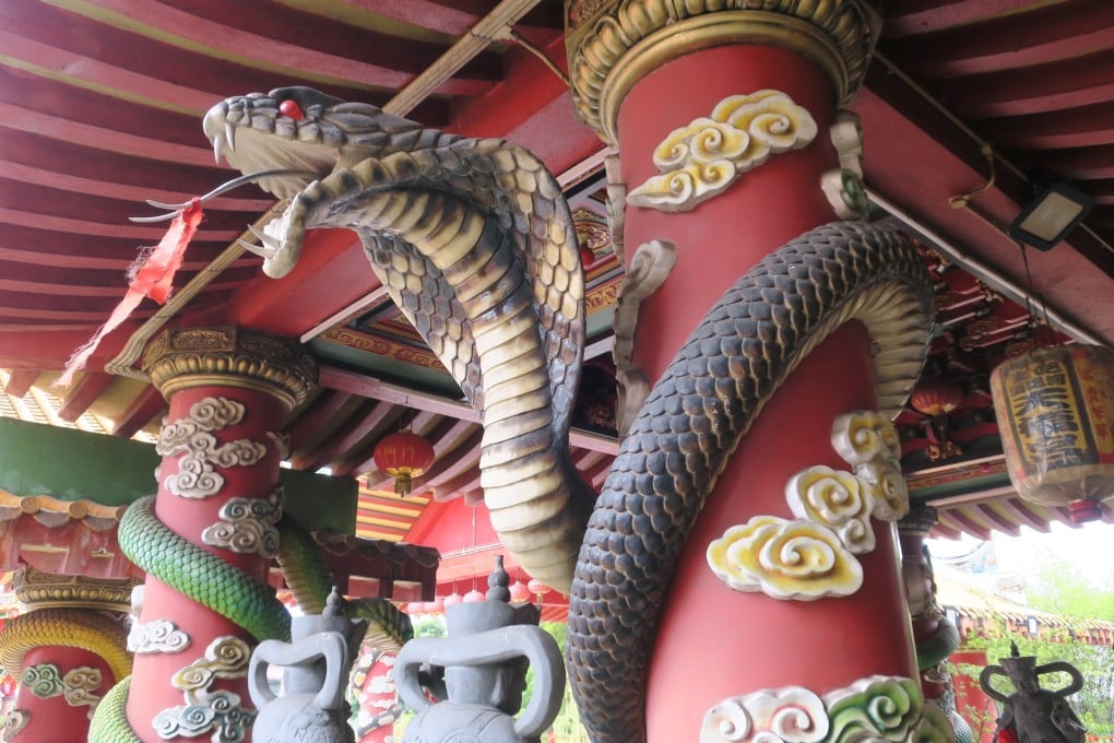 The Hock Kung snake temple in Selangor, Malaysia. In the coming Year of the Snake, certain people’s zodiac signs, including Snake, will be in conflict with the tai sui, or guardian deity, and precautions need taking. Photo: Shutterstock