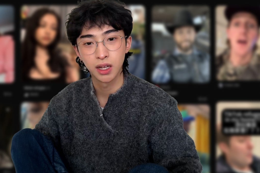 The son of a Taiwan singer has stirred controversy by saying TikTok users who have migrated to RedNote are not “refugees” and need to show respect for Chinese culture. Photo: SCMP composite/Douyin/Xiaohongshu