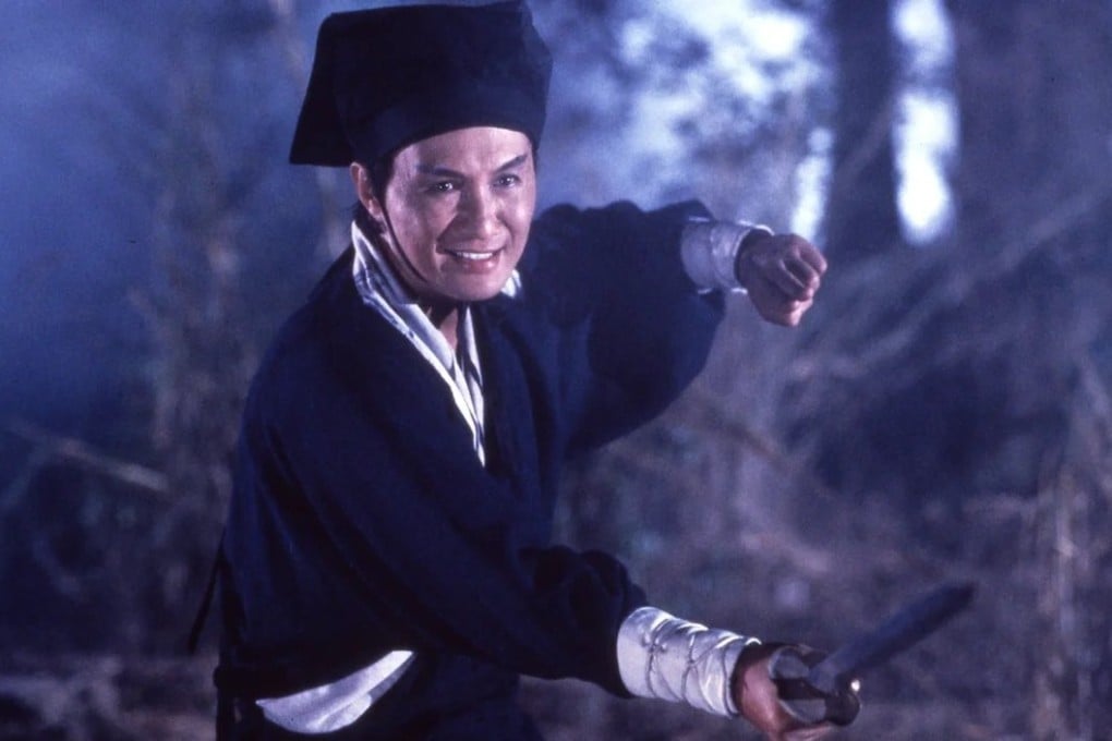 Sam Hui Koon-kit as Ling-wu Chung in a still from Tsui Hark’s Swordsman (1990), the film adaptation of a Louis Cha wuxia novel that launched and era of fantasy martial arts cinema in Hong Kong. Photo: Fortune Star Media