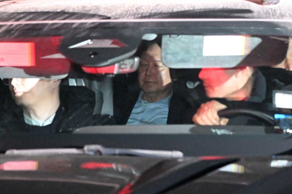 Impeached South Korean president Yoon Suk-yeol is driven away after his arrest over his short-lived December 3 declaration of martial law, which sparked political chaos that could have far-reaching consequences. Photo: AFP
