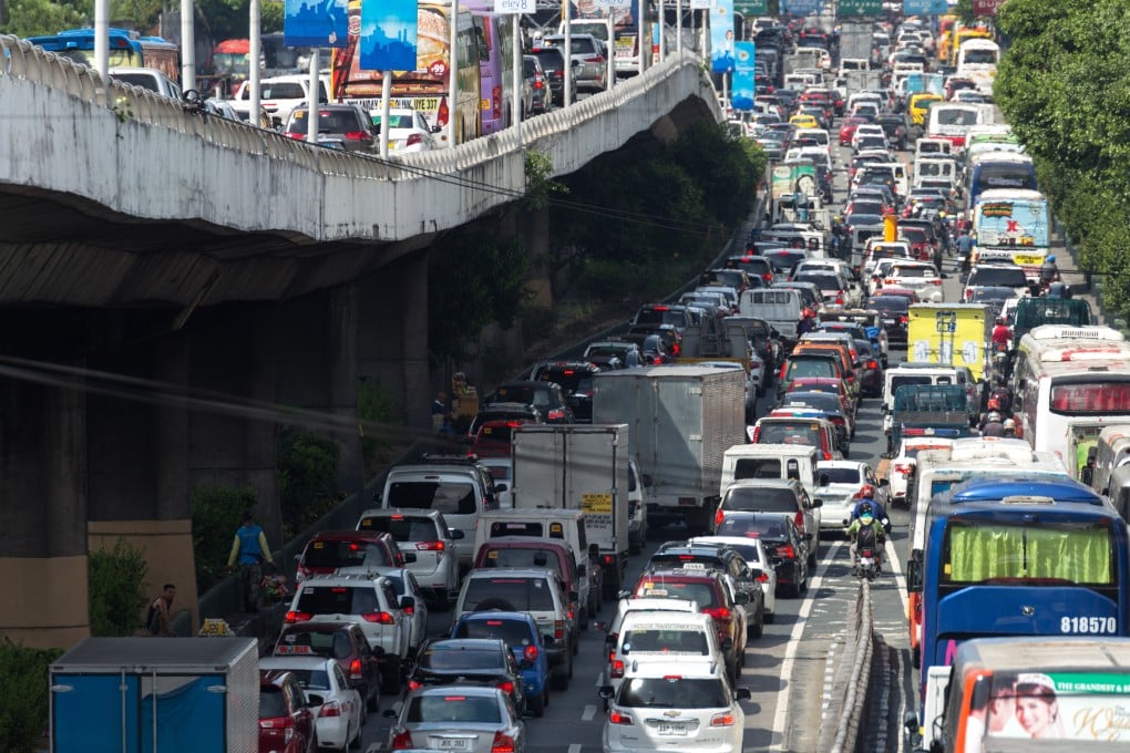 Heavy traffic on the streets of Manila -- the world’s most congested city. Photo: Shutterstock