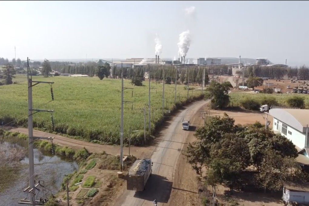 A sugar factory in Thailand’s Korat province. Photo: Aidan Jones