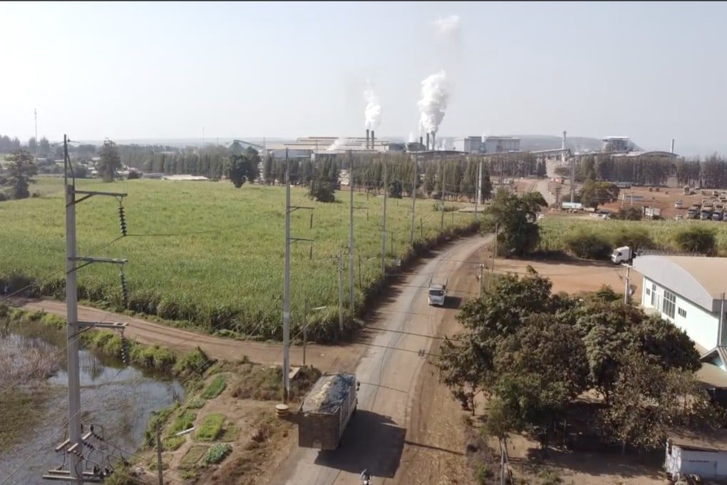 A sugar factory in Thailand’s Korat province. Photo: Aidan Jones