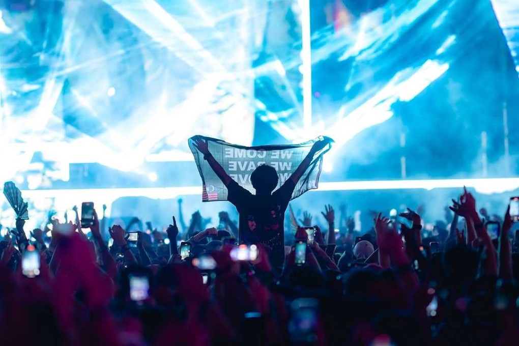 Revellers at Selangor’s Pinkfish Festival on December 31. Photo: Instagram/pinkfishfestival