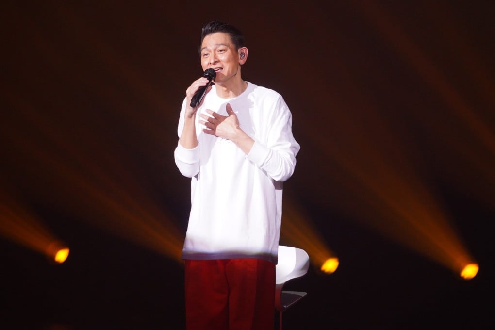 Singer-actor Andy Lau Tak-wah performs at Hong Kong Coliseum on December 17. Tickets for Lau’s concert series went for between HK$680 and HK$1,280. Photo: Getty Images