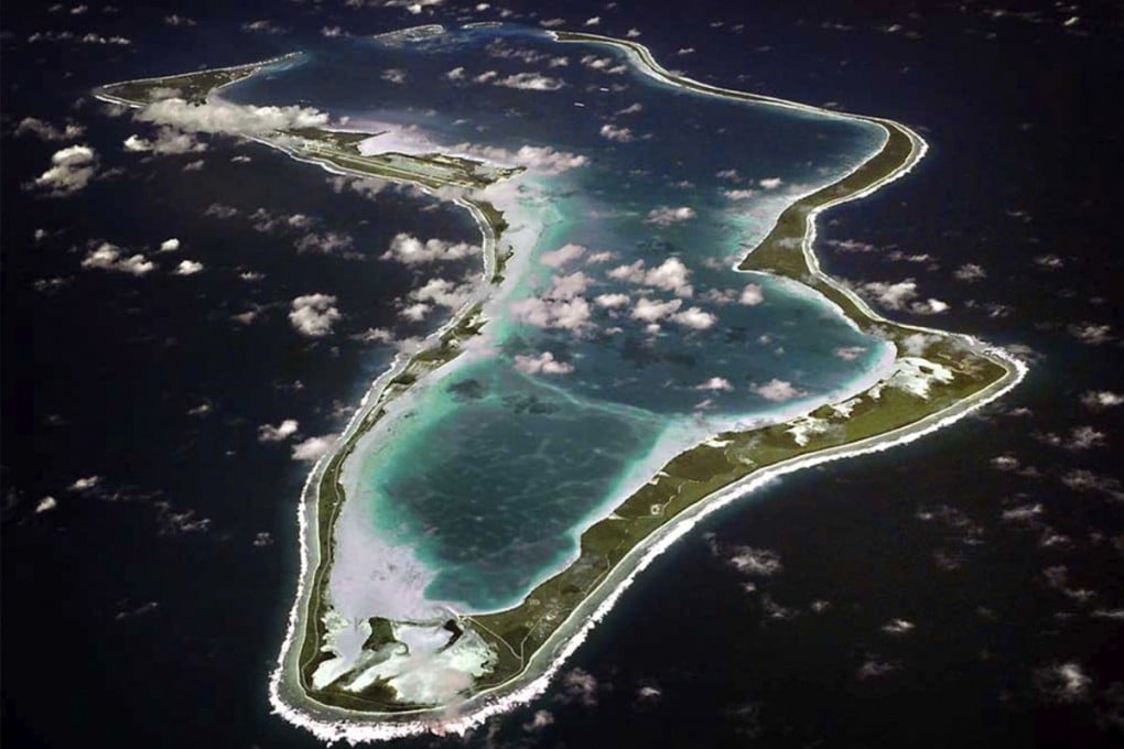 Diego Garcia, the largest island of the Chagos Islands. Photo: AP