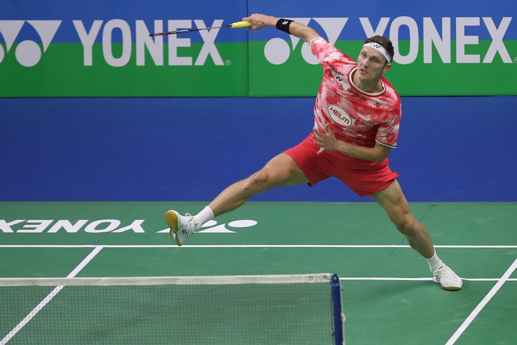 Viktor Axelsen needed just 41 minutes to claim his third India Open title. Photo: Photo: EPA-EFE