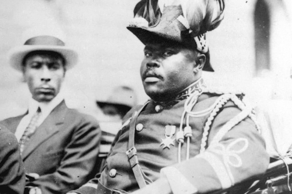 Marcus Garvey is shown in a military uniform in 1922 during a parade on the opening day of the annual Convention of the Negro Peoples of the World in New York. Photo: AP