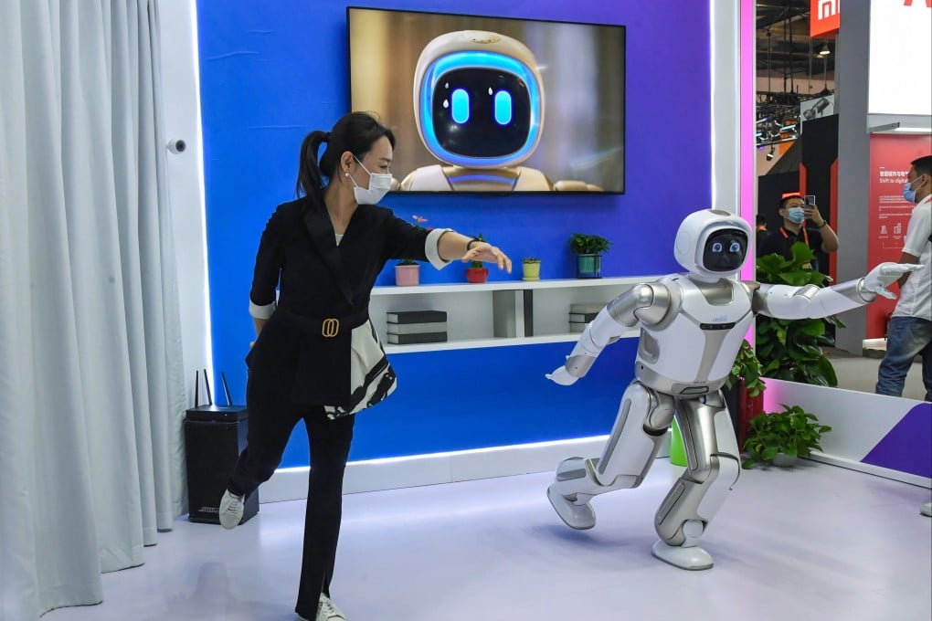 China has stepped up its focus on artificial intelligence and robotics to counter challenges posed by the United States as well as its own greying, shrinking population. Photo: Xinhua
