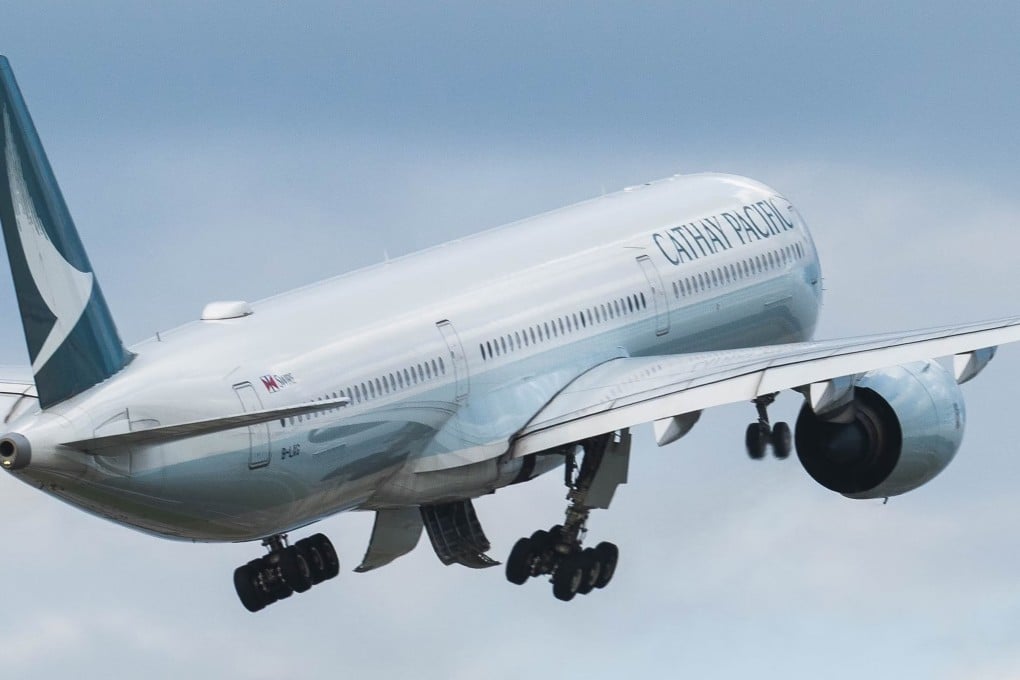 A Cathay Pacific A350 returned to Boston on Monday after take-off. Photo: Shutterstock