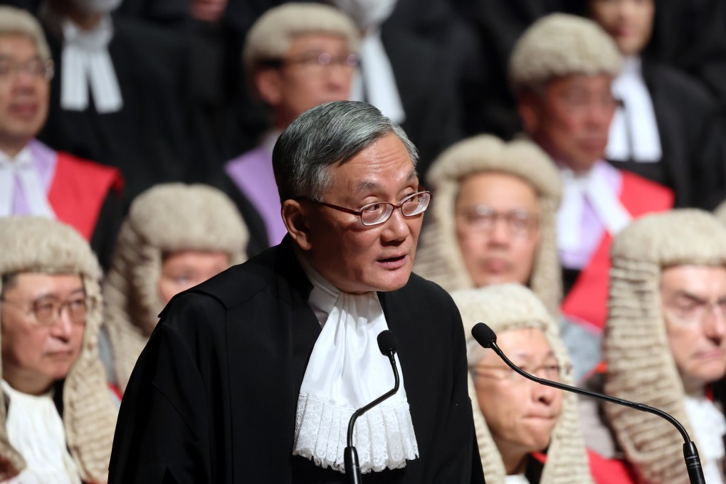 Andrew Cheung, the chief justice, acknowledged the contributions of overseas judges over the years and said the judiciary was “broader than any individuals”. Photo: Dickson Lee