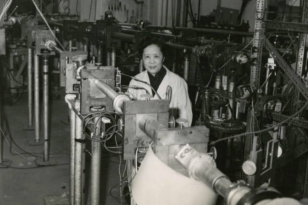 Chien-Shiung Wu visited China many times from the 1970s onwards to lecture and promote physics research and education. Photo: Wikipedia