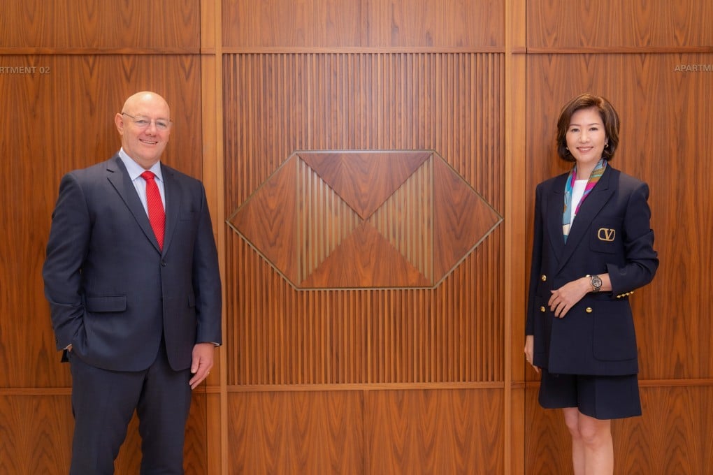 (From left) HSBC Global Private Banking’s Brent York, global head of trust and fiduciary services, and Christina Tung, head of trust and fiduciary services for North Asia.
