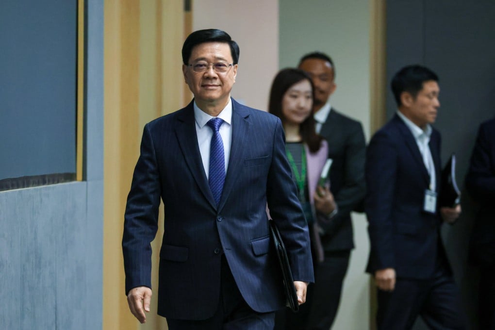 Chief Executive John Lee has said long-haul tourist markets from Europe and America have seen strong growth momentum. Photo: Nora Tam